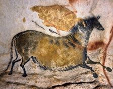 Chinese horse. Caves painting of Lascaux, ca 16.000-15.000 BC. Creator: Art of the Upper Paleolithic