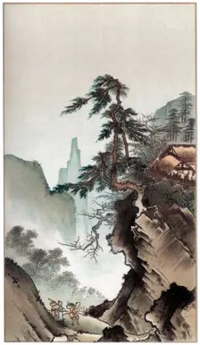 Chinese landscape, 16th century (1886). Artist: Witherby & Co
