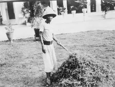 Chinese laborer, Java, between c1915 and c1920. Creator: Bain News Service
