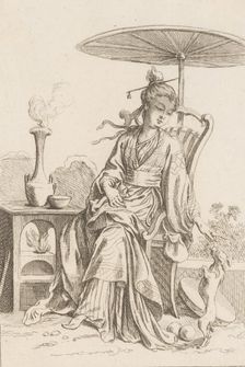 Chinese Lady, 1738-45. Creator: Francois Boucher