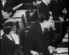 Chinese League of Nations Delegates, 1933. Creator: British Pathe Ltd