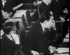 Chinese League of Nations Delegates, 1933. Creator: British Pathe Ltd