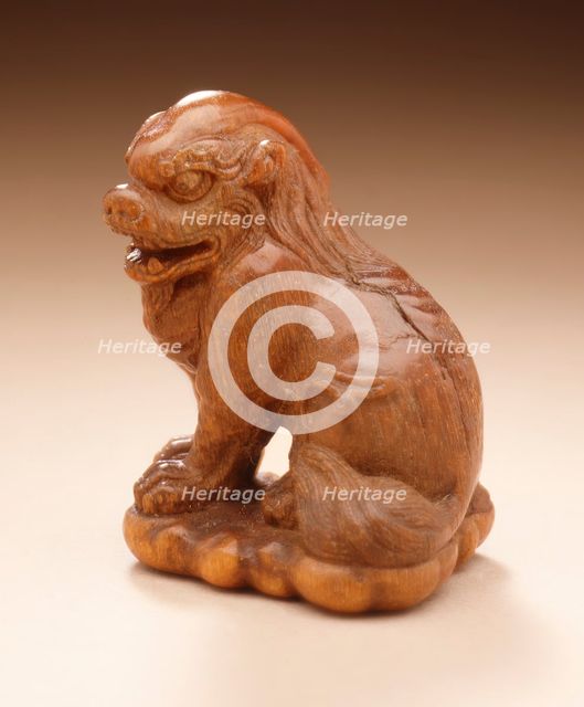 Chinese Lion, Late 18th-early 19th century. Creator: Unknown.