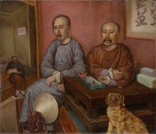 Chinese Merchants. Creator: Carl Peter Mazer