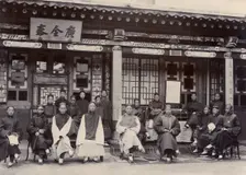 Chinese merchants in Maimachen, 1900. Creator: Nikolai Nikolaevich Petrov