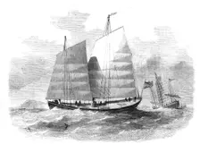 Chinese Merchants Lorchas, Canton River, 1857. Creators: Edwin Weedon, Unknown