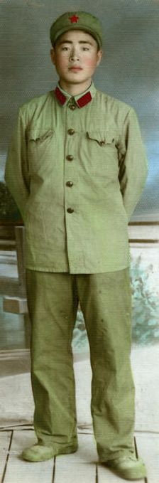 Chinese military uniform, 1966