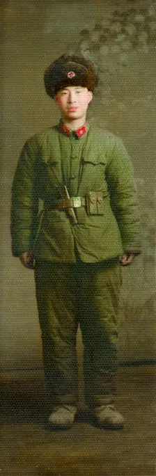 Chinese military uniform, 1966