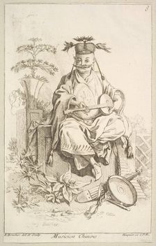 Chinese Musician, 1738-45. Creator: Francois Boucher