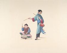 Chinese Musicians, 19th century. Creator: Anon