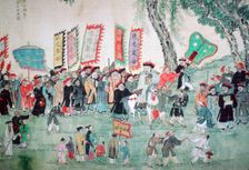 Chinese painting from a series about Chao Hsia