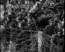 Chinese Refugees in the International Settlement in Shanghai, 1920s. Creator: British Pathe Ltd