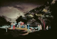 Chinese scene, c1800-1850. Artist: Anon