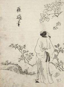 Chinese Scholar in a Landscape, c1760. Creator: Unknown