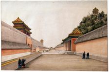 Chinese Sketches, the Winter Palace in Beijing c1804-c1806. Artist: Ivan Petrovich Alexandrov