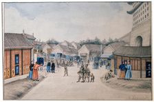Chinese Sketches, Tsyan Minh Bridge c1804-c1806. Artist: Ivan Petrovich Alexandrov