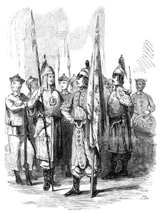 Chinese soldiers, 1857. Creator: Unknown
