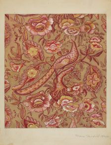 Chintz, 1936. Creator: Marie Mitchell