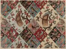 Chintz Bedspread, c. 1938. Creator: Julius Mihalik