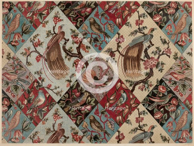 Chintz Bedspread, c. 1938. Creator: Julius Mihalik.