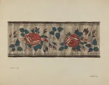 Chintz Border, c. 1937. Creator: Edith Miller