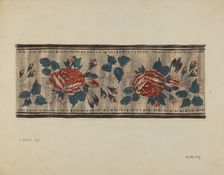 Chintz Border, c. 1937. Creator: Edith Miller
