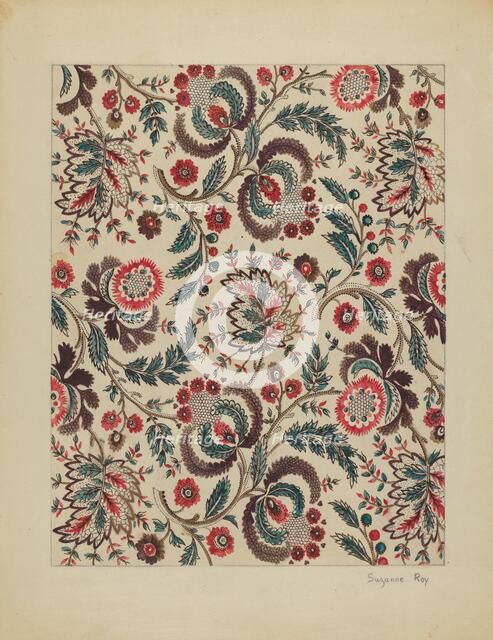 Chintz, c. 1936. Creator: Suzanne Roy.