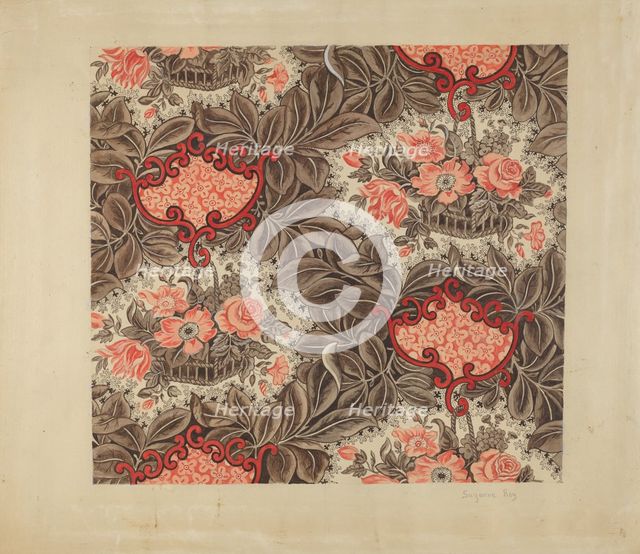 Chintz, c. 1936. Creator: Suzanne Roy.