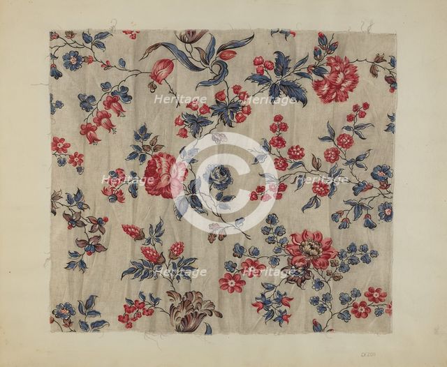 Chintz, c. 1939. Creator: Sylvia DeZon.