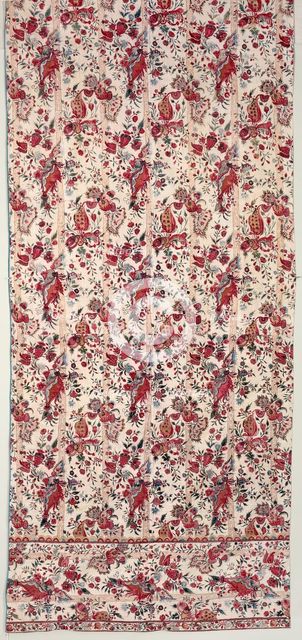 Chintz Curtain, India, First quarter 18th century. Creator: Unknown.