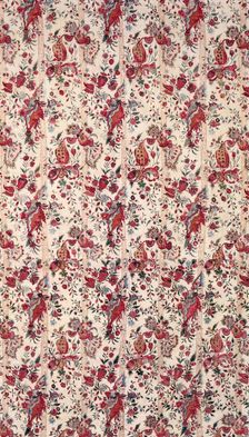 Chintz Curtain, India, First quarter 18th century. Creator: Unknown