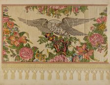Chintz Valance for Poster Bed, c. 1935. Creator: Raymond Manupelli