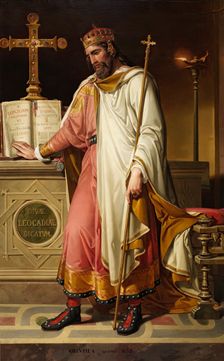 Chintila, Visigothic King, 1855. Creator: Bernardino Montañés y Pérez