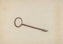 Chisel, c. 1938. Creator: George C. Brown
