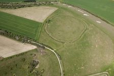 Chisenbury Camp univallate Iron Age hillfort, Wiltshire, 2015. Creator: Historic England Staff Photographer