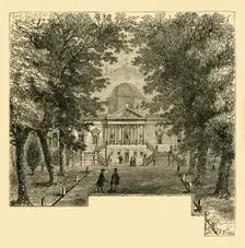 Chiswick House, in 1763 (c1878). Creator: Unknown