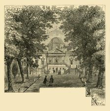 Chiswick House, in 1763 (c1878). Creator: Unknown
