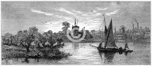 'Chiswick', London, 1880. Artist: Robert Taylor Pritchett