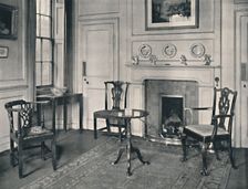 Chippendale Furniture in an Early Georgian House at Hampstead 1927. Artists: Edward F Strange, Unknown