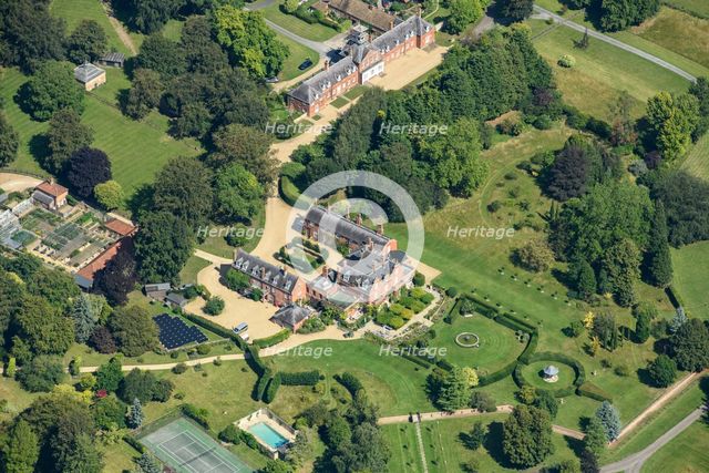 Chippenham Hall country house and stables, Cambridgeshire, 2023. Creator: Damian Grady.