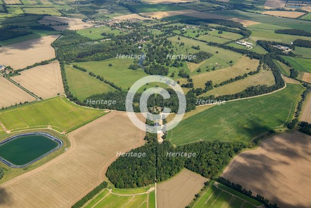 Chippenham Hall landscape park, Cambridgeshire, 2023. Creator: Damian Grady.