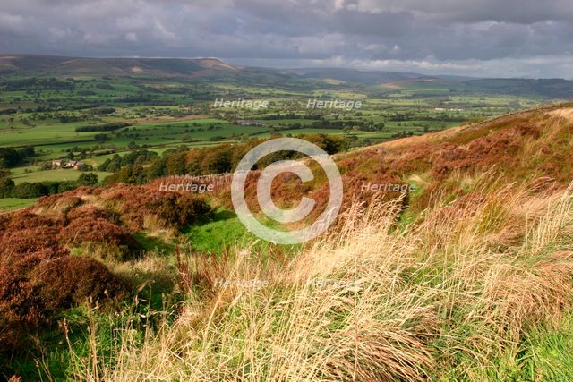 Chipping Vale from Longridge Fell, Lancashire. Creator: Peter Thompson.