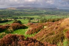Chipping Vale from Longridge Fell, Lancashire. Creator: Peter Thompson