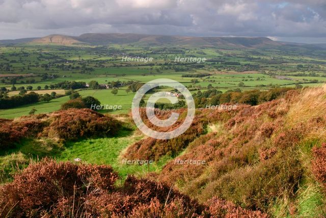 Chipping Vale from Longridge Fell, Lancashire. Creator: Peter Thompson.