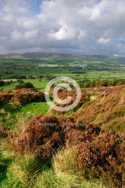 Chipping Vale from Longridge Fell, Lancashire. Creator: Peter Thompson.