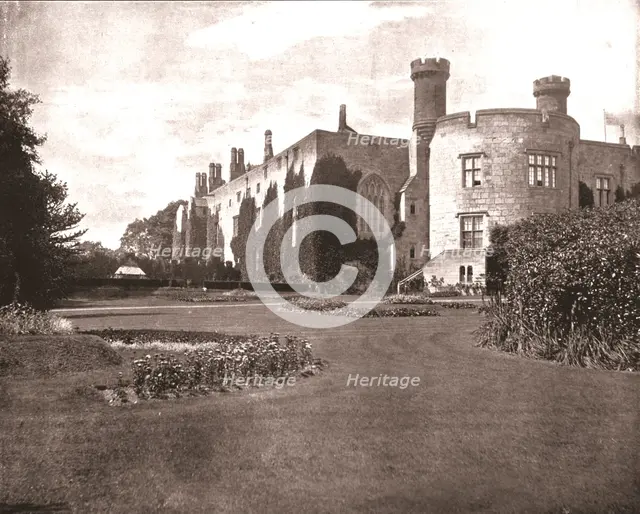 Chirk Castle, Chirk, Wrexham, Wales, 1894. Creator: Unknown.