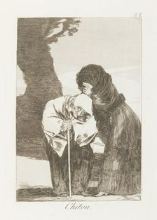 Chiton.; Los Caprichos, pl.28, 1799. Creator: Francisco Goya
