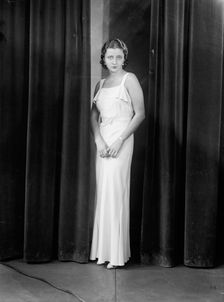 Chita Arguello, Portrait, 1933. Creator: Harris & Ewing