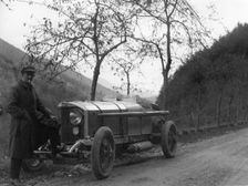 Chitty Chitty Bang Bang with Count Louis Zborowski. Creator: Unknown
