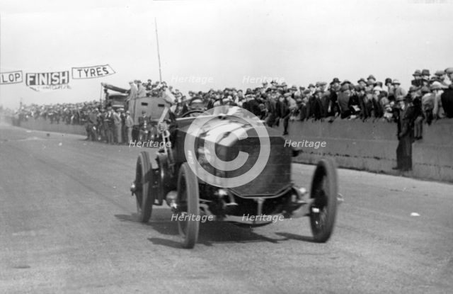 Chitty Chitty Bang Bang with Count Louis Zborowski at Southsea speed trials. Creator: Unknown.